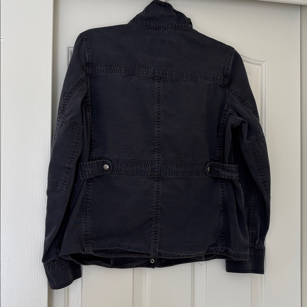 Kut from the Kloth Charcoal Utility Jacket SIZE Large - Picture 3 of 3